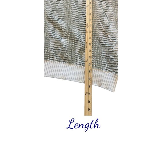 Liz Sport Sweater Women's Size L – Cotton Blend Classic Neutral Knit Made in USA - Picture 6 of 7